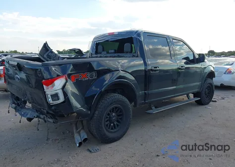 2018 Ford F-150 Lariat из США, поврежденный, VIN 1FTEW1E53JFB89708